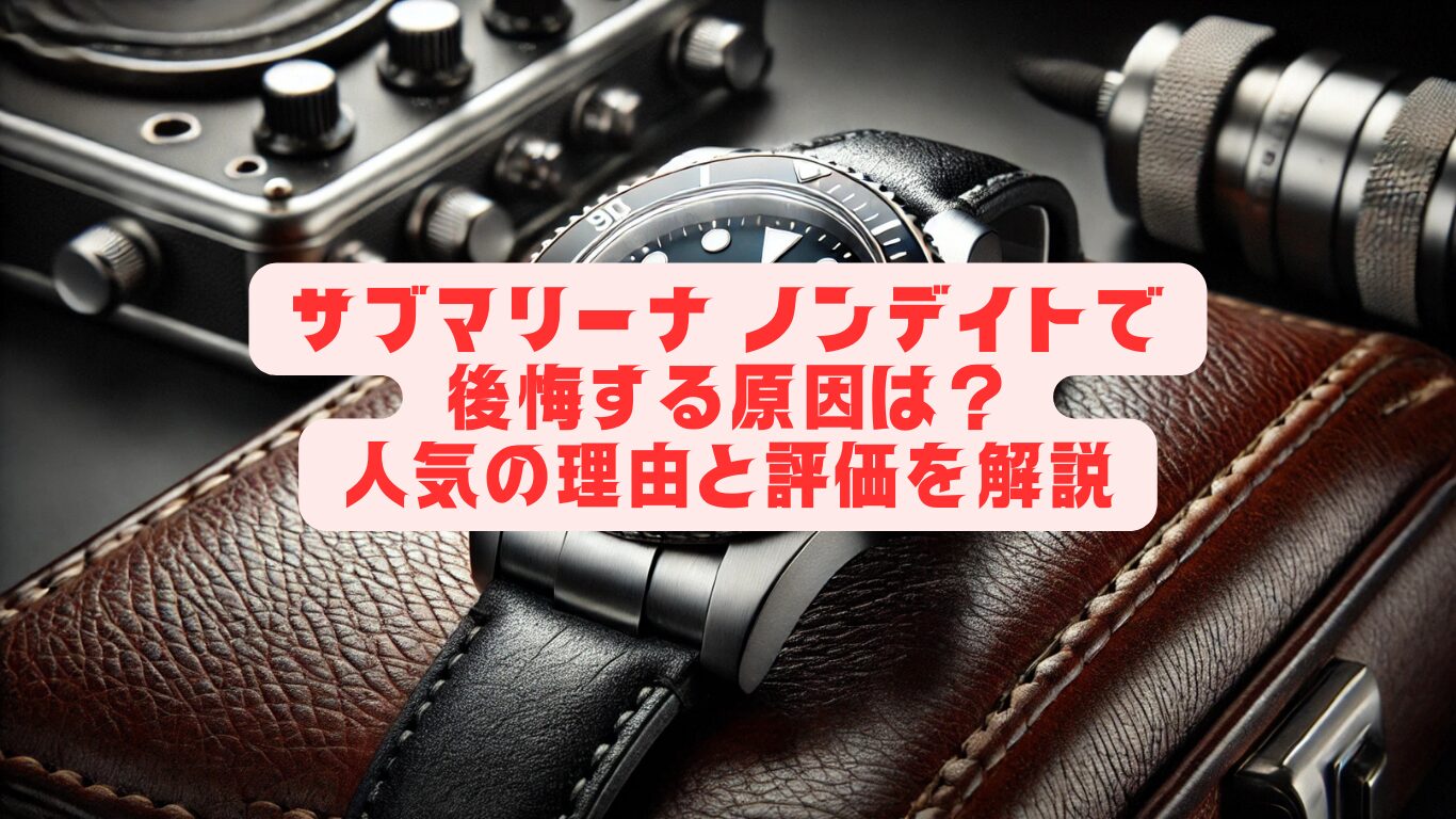 サブマリーナ ノンデイトで後悔する原因は？人気の理由と評価を解説