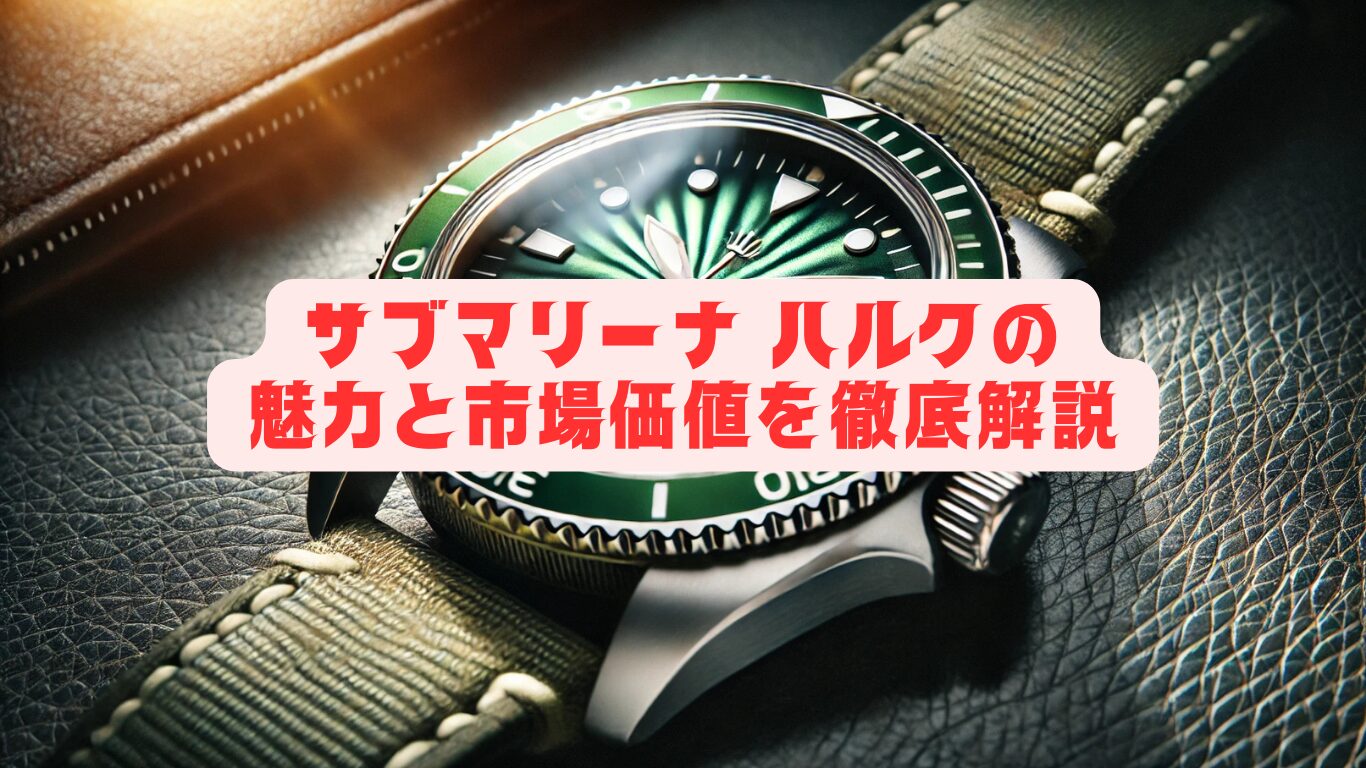 サブマリーナ ハルクの魅力と市場価値を徹底解説