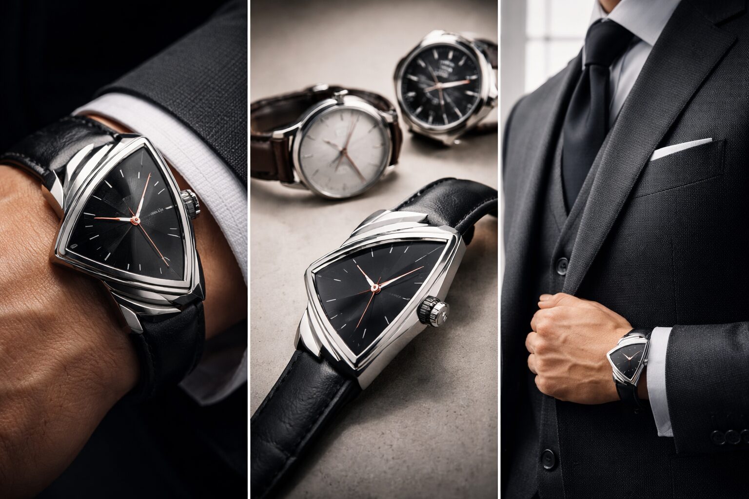 ハミルトン ベンチュラはダサい？40代の評判とスーツに合う失敗しない選び方