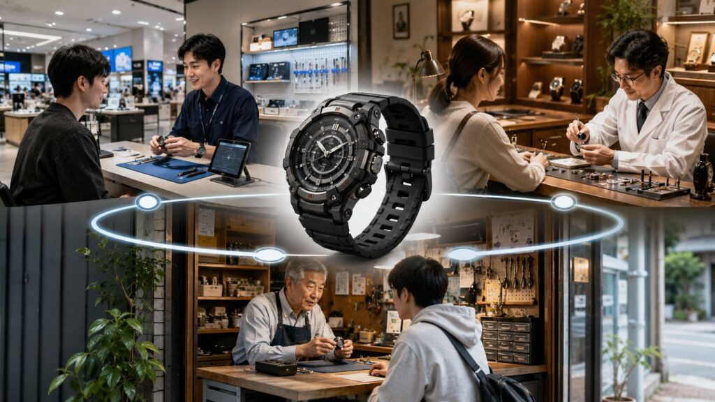 G-SHOCKの電池交換どこでできる？店舗編