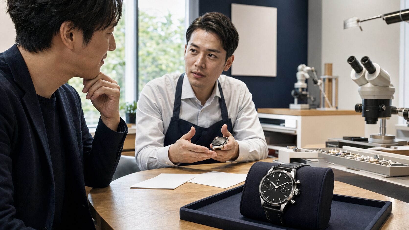 ブライトリングのオーバーホール料金と依頼先を相談する日本人オーナー