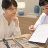時計のオーバーホール見積もりで作業内容と追加費用を確認する日本人女性
