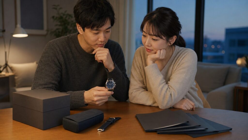 ランゲ&ゾーネなど雲上時計のオーバーホール維持費を購入前に検討する場面