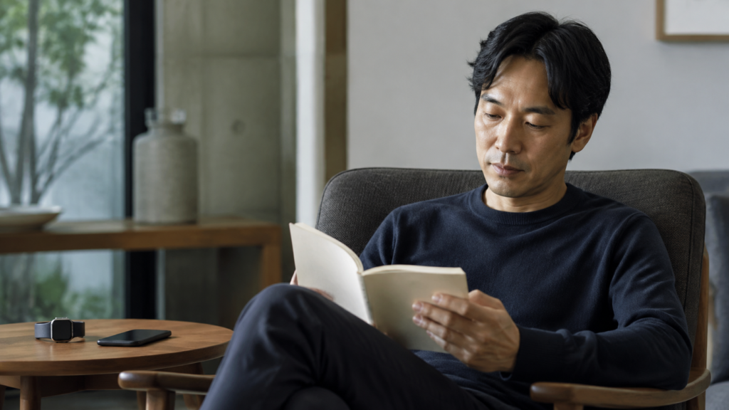 スマートウォッチを使わず静かに過ごす生活を選ぶ日本人
