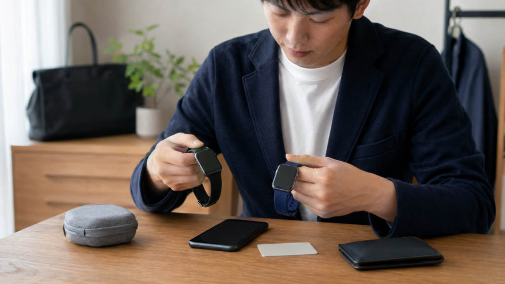 Suicaを新しいスマートウォッチへ移行する前に準備する日本人