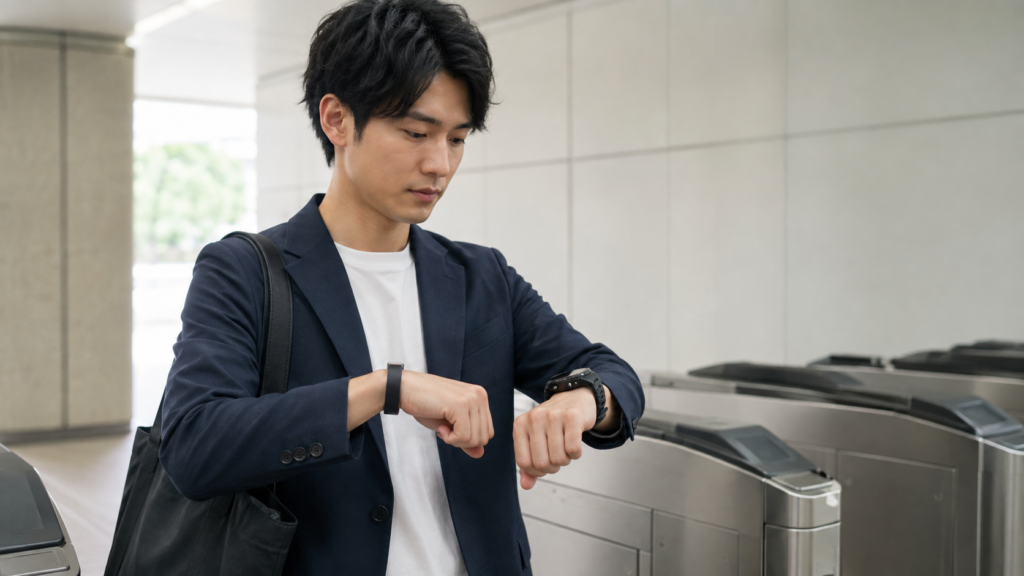 通勤頻度と装着感からSuica対応スマートウォッチを選ぶ日本人