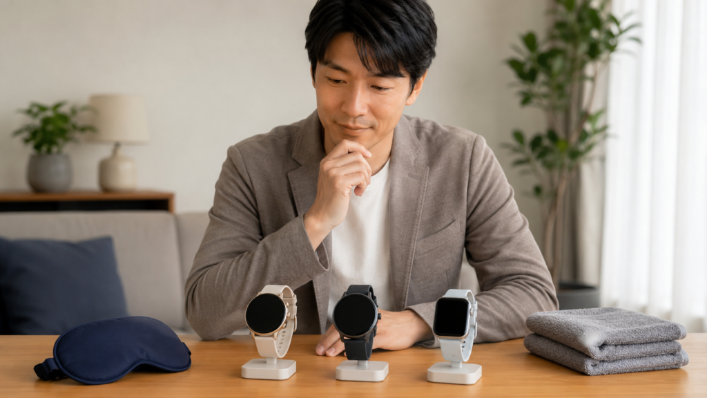 外観・健康機能・電池持ちの優先順位からスマートウォッチシリーズを選ぶ日本人