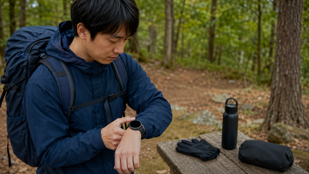 活動時間・耐水性・低温・サイズを考えてアウトドア用スマートウォッチを確認する日本人