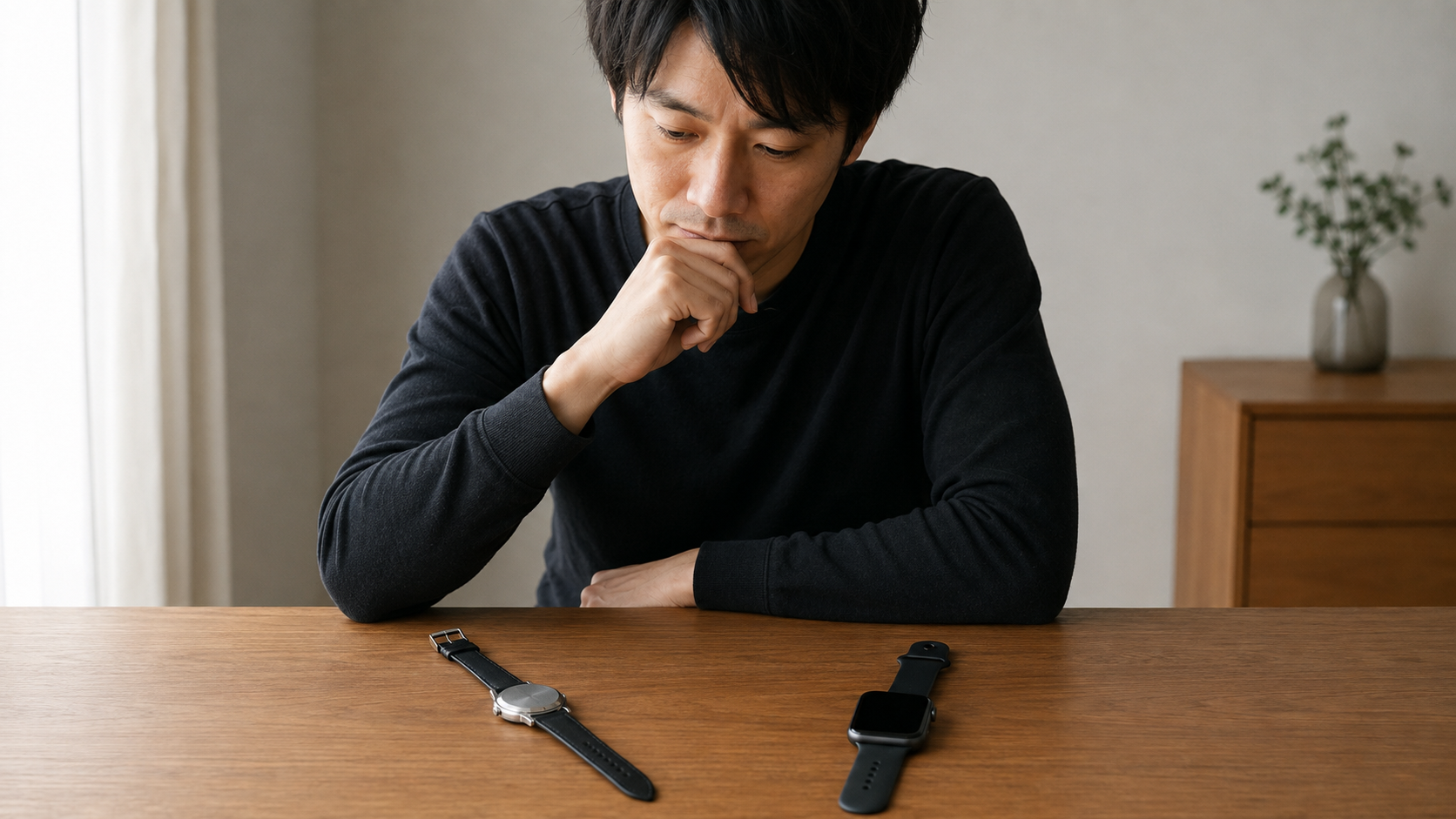 伝統的な高級腕時計と現代的なスマートウォッチの違いを考える日本人